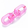 Transparent Acrylic Linking Rings X-OACR-S036-006A-J04-2