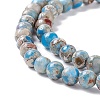 Assembled Natural Imperial Jasper & Synthetic Opal Beads Strands G-K317-A19-02-3