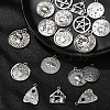 20Pcs 10 Styles Tibetan Style Alloy Pendants TIBEP-CJ0001-82-6