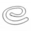 304 Stainless Steel Curb Chain Necklaces NJEW-G271-17P-1