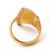 Ion Plating(IP) 304 Stainless Steel Finger Rings for Women Men RJEW-C049-25A-G-3