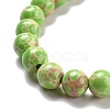 Synthetic Imperial Jasper Beads Strands G-E568-01A-01-3