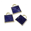 Natural Sodalite Pendants G-G977-04G-03-1