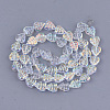 Electroplate Glass Beads Strands X-EGLA-T017-05A-2