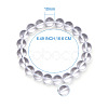 Natural Crystal Round Beads Stretch Bracelets BJEW-N301-10mm-07-3