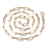 Brass Paperclip Chains MAK-S072-14A-G-2