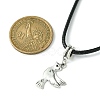 Alloy Bird Pendant Necklaces NJEW-JN04558-01-3