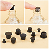 Gorgecraft 40Pcs 5 Style Silicone Hole Plugs AJEW-GF0008-05B-5