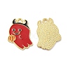 Alloy Enamel Pendants ENAM-J650-10G-02-1