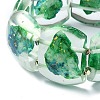 Dyed Natural Dolomite & Synthetic Opal Stretch Bracelets BJEW-G702-03A-3