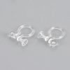 Plastic Clip-on Earring Findings KY-S155-06-2