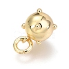 Brass Charms KK-O132-04G-3