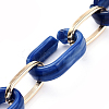 Handmade Acrylic & Aluminium Cable Chains AJEW-JB00560-3