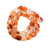 Natural Agate Beads Strands G-H024-D01-01-3