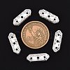 Brass with Grade A Rhinestone Bridge Spacers RB-H236-S-3