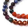 Natural & Synthetic Mixed Gemstone Beads Strands G-D080-A01-01-03-3