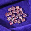 20Pcs Spray Painted Glass Beads GLAA-YW0001-13-3