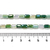 Electroplate Glass Beads Strands EGLA-D030-08C-4