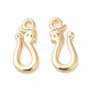 Rack Plating Brass Pendants KK-M250-11G-1