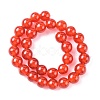 Natural Carnelian Beads Strands X-G-C076-6mm-2A-3
