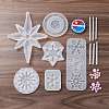 DIY Snowflake Wind Chime Making Kit DIY-D070-01P-2