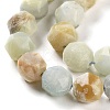 Natural Flower Amazonite Beads Strands G-NH0021-A01-02-4