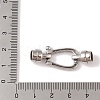 Non-Tarnish 304 Stainless Steel Cord Locks STAS-C109-25P-3