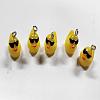 50Piece Opaque Resin Pendant Little Yellow Duck Resin Charm DIY Accessories JX872A-1