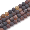 Natural Agate Beads Strands G-T106-023-1