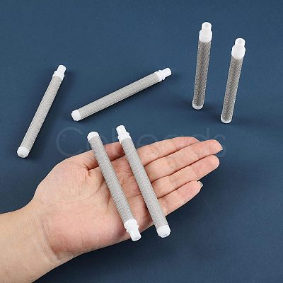 SUPERFINDINGS 20Pcs 201 Stainless Steel 60 Mesh Airless Spray Gun Filter FIND-FH0004-88-1