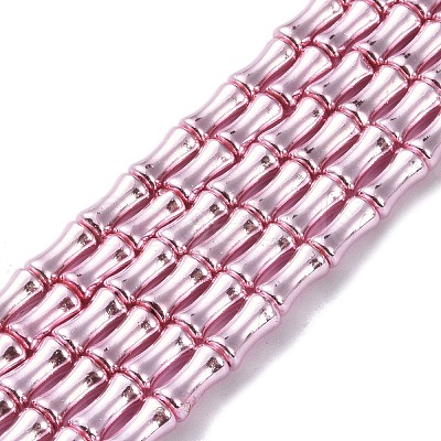 Electroplate Glass Beads Strands EGLA-Q128-13E-1