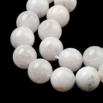 Natural Rainbow Moonstone Beads Strands G-N328-024-8mm-1