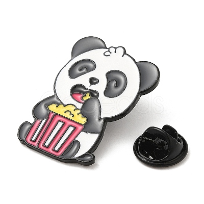 Panda Enamel Pins JEWB-I024-01F-1