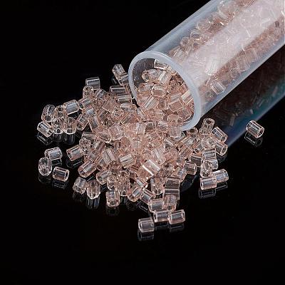 11/0 Two Cut Round Hole Glass Seed Beads SEED-G006-2mm-L16-1