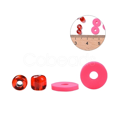 DIY Beads Jewelry Kits DIY-JQ0001-16-6mm-1