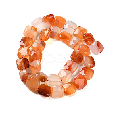 Natural Agate Beads Strands G-H024-D01-01-1