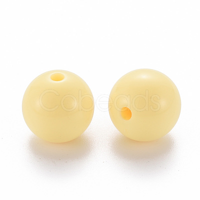 Opaque Acrylic Beads MACR-S370-C16mm-A10-1