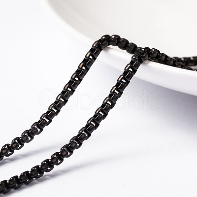 304 Stainless Steel Venetain Chains CHS-H007-35B-1