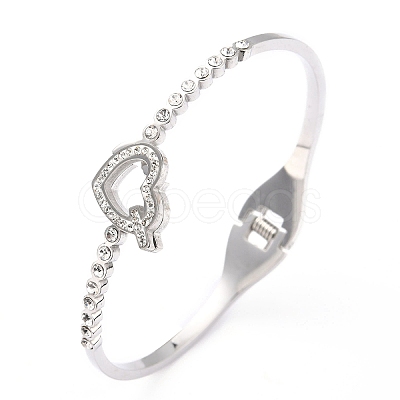 304 Stainless Steel Bangles BJEW-O184-22-1