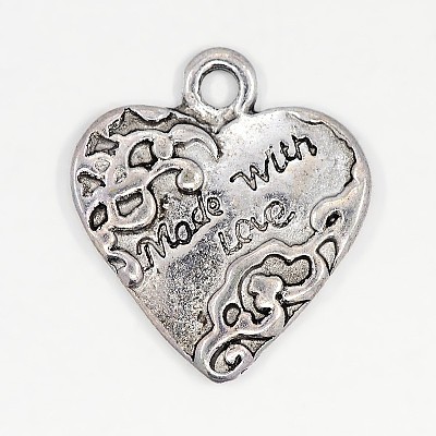 Valentines Gifts for Him Ideas Tibetan Style Alloy Pendants X-LF10324Y-NF-1