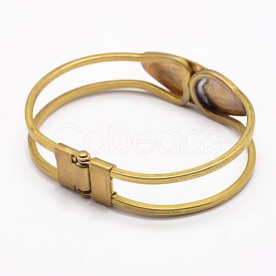 Brass Bangle Making KK-G315-01-1