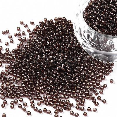 12/0 Grade A Round Glass Seed Beads SEED-Q007-F58-1