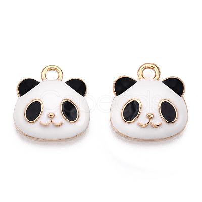 Alloy Enamel Pendants ENAM-N059-42-1