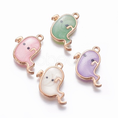 Alloy Enamel Pendants ENAM-L017-H-1