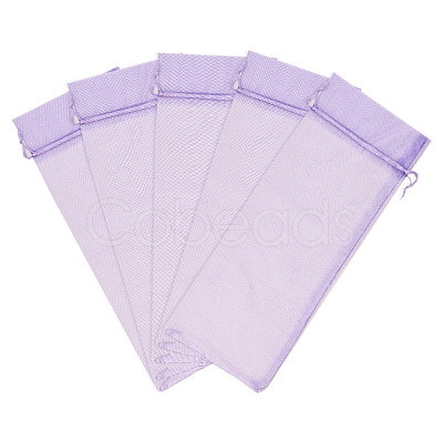 Drawstring Wine Bottle Organza Bags JX022C-1