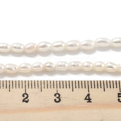 Natural Cultured Freshwater Pearl Beads Strands PEAR-P062-01H-1