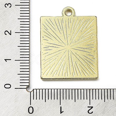 Word Wheel Of Fortune Alloy Enamel Pendants ENAM-M062-01C-G-1