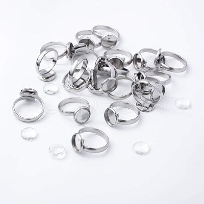 Unicraftale DIY Ring Making Kits DIY-UN0001-07P-1