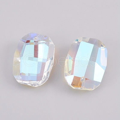 K9 Glass Rhinestone Pendants GLAA-K034-F02-A-1