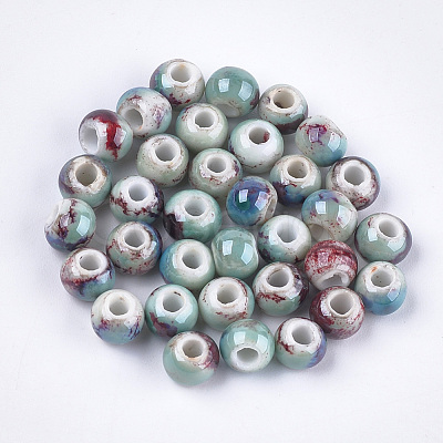 Handmade Porcelain Beads PORC-S498-19B-09-1